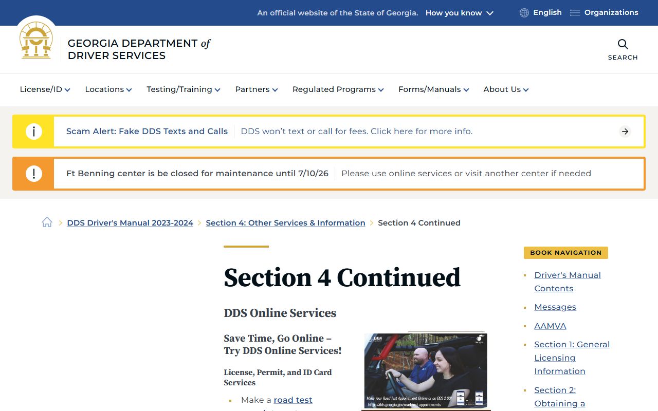 Calhoun County traffic court records DDS MVR formats and fees